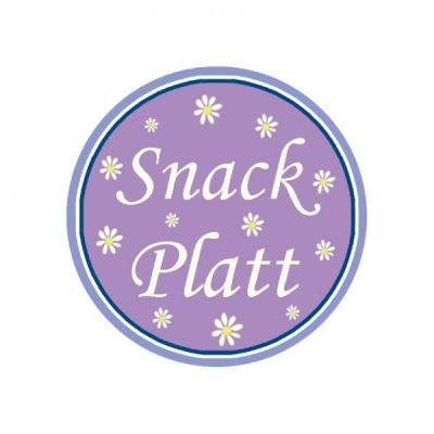 Magnet Snack Platt lila von Lütt Stina